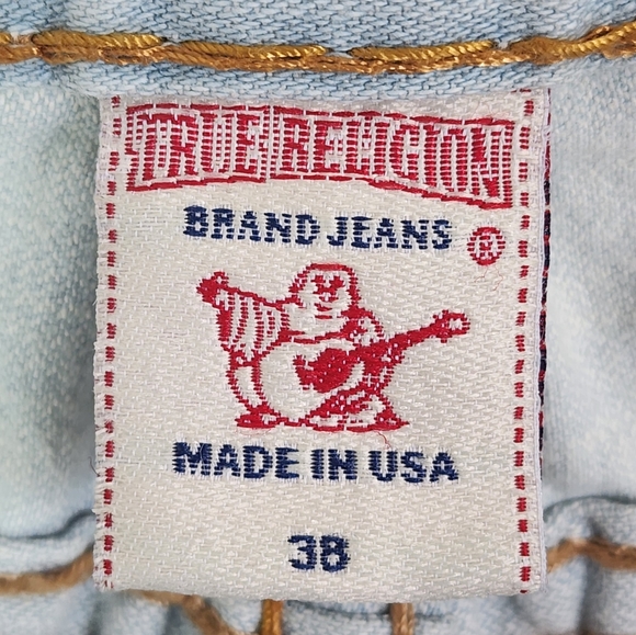 Religion Jeans Mens Ricky Super T Combo Tulsa Light Wash. Sz: 38W x 31L - Picture 4 of 7